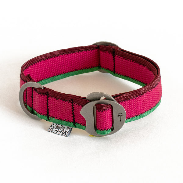 Colour Lines Collar / Pink