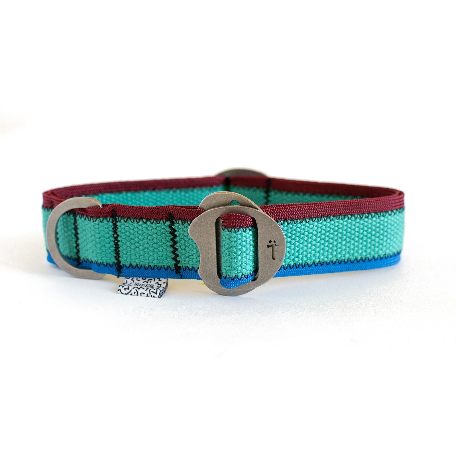 Colour Lines Collar / Teal
